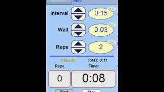 YogoTimer Lite- Interval Timer App for Android 2.2 Devices