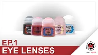 How to Paint Space Marine Eye Lenses