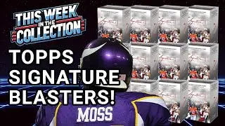 11 потрясающих бластеров NFL Topps Signature Class 2024! Авто для новичков и редкий хит Рэнди Мос...