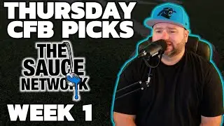 Thursday College Football Picks - Week 1 with Kyle Kirms