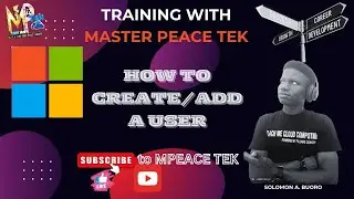 HOW TO CREATE/ADD A USER || Mpeace Tek