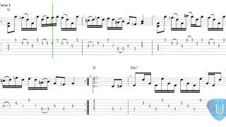 Matt Rae Big Jim's Boogie Guitar Lesson with Tab