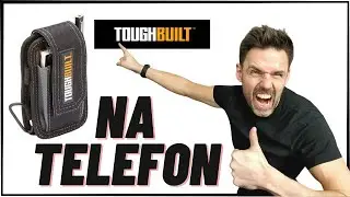 POJEMNA BARDZO ! Kieszeń na telefon Toughbuilt TB-33. Prezentacja