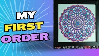 Mandala Art Frame | Custom Handmade Gift Idea 🎁