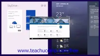 Windows 8.1 Tutorial App Snapping Microsoft Training Lesson 1.10