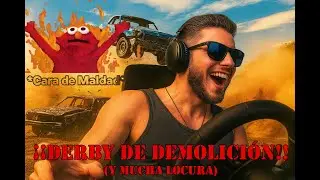 &iexcl;&iexcl;LOCURA TOTAL!! Demolition Derby // Wreckfest 2 - Steering Wheel Gameplay