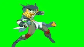 Star Platinum Green Screen