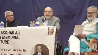27th Dr. Asghar Ali Engineer Memorial Lecture Chaired by : Senior Advocate Aspi Chinoy 