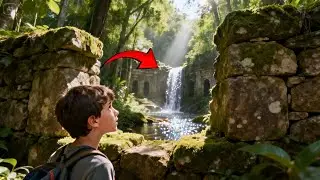 MOUNTAIN BOY FOUND A WALL IN THE MIDDLE OF THE FOREST &mdash; WHAT HE SAW BEHIND IT LEFT HIM FROZEN
