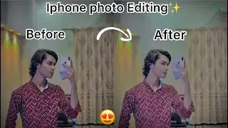 Iphone Xs Max photo Editing || Photo Colour Mixing || Vivid Filter Editing || Portrait Photo Editing