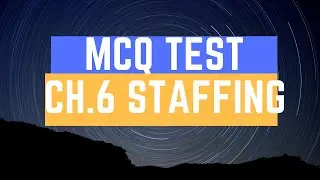MCQ Test Ch.6 Staffing CBSE Class 12th Business Studies
