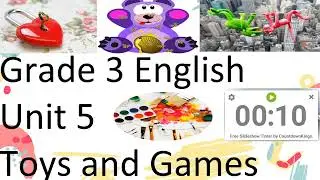 🧸🎮 3. Sınıf İngilizce &ndash; Unit 5 Toys and Games 🪀 Oyuncaklar ve Oyunlarla Eğlenceli &Ouml;ğrenme!