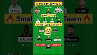 KKR vs GT Dream11 team | GT vs KKR dream11 prediction | IPL2023 | #kkrvsgt #gtvskkr #tataipl #ipl