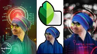 Futuristic Photo Editing Tricks In Snapssed 🔥 || Snapseed Photo Editing || AQ KHAN