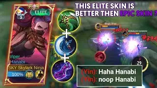 NEW REVAMP HANABI ELITE SKIN GAMEPLAY | BEST BUILD FOR RANK PUSH 2023