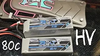 NEW Turnigy BOLTX Lithium High Voltage Lipo unboxing & Bench Review