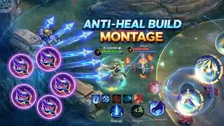 Gusion Anti-Heal Build 🔥 | No Mercy Montage | MLBB