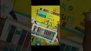 Rs 40 oil pastels colour unboxing #drawverse #colorbox