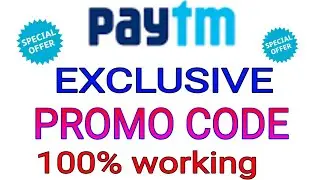 Paytm exclusive new working promo code june 2017