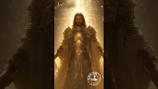 ⚔️👑 The KING OF KINGS : Jesus in Golden Armor👑 #JesusChrist, #KingOfKings, #GoldenArmor, #Faith,