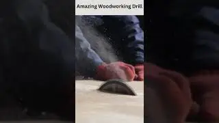 8-Second Woodworking Marvel: Table Saw Precision Plywood Slicing with Flying Sawdust! #shorts