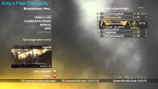 Kirbys Free 10th Lobby II New Kinect Dashboard