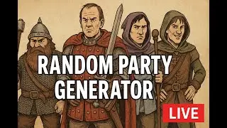 Random Party Generator Live! Tonight, Fri Jan 23 @ 8PM ET