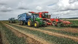 Arrachage année 2000: Matrot 41| John deere 7710 x2