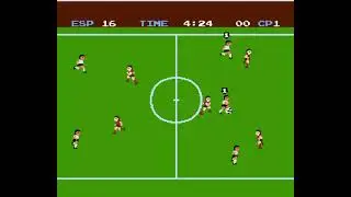 Soccer (PAL NES) Gameplay: Spain VS USA #soccer #nintendo #nes #gameplay #retro