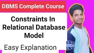 constraints in dbms