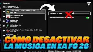 How to DELETE MUSIC NOTIFICATIONS EA FC 26