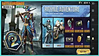 M2 ROYAL ADVENTURE SPIN || M2 ROYAL PASS RP ADVENTURE BGMI || ROYAL ADVENTURE M2 BGMI😘