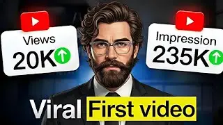 I Tried 4 Strategies on My First YouTube Video and It Went Viral 😱