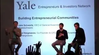 Building an Entrepreneurial Community in New Haven, New York, and Around the World