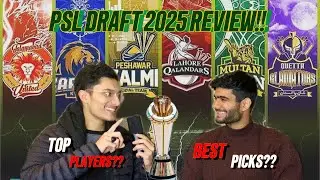 HBL PSL Draft 2025 Review!! | Best Picks?? | Swing Arc