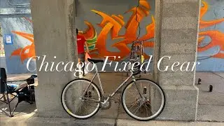 Running Some Side Quests on my Bianchi Pista Fixed Gear Bike in Chicago