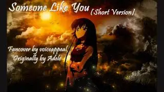 Someone like you (Short Cover by voiceappeal)