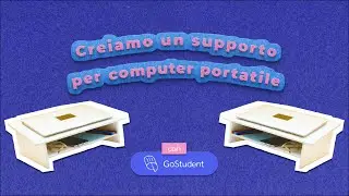 SUPPORTO per computer PC portatile FAI DA TE 💻 Come fare un supporto per PC con materiali economici