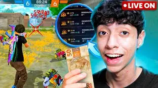 SE EU PERDER 3 VEZES EU FINALIZO A LIVE JOGANDO APOSTADO 💙 MOBILADOR AO VIVO 💙 SPRITE FF