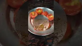Tomato bhorta recipe||smashed testy tomato||#shorts #short #shortvideo #shortfeed#tomato#cooking