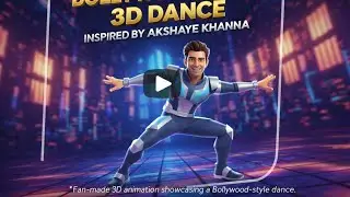 Can 3D Animation match Akshaye Khanna’s Swag? 🕺 #Dhurandhar