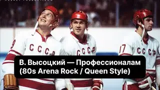 В. Высоцкий &mdash; Профессионалам (80s Arena Rock / Queen Style) #островизраиль 