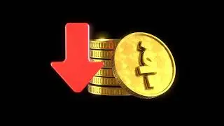 Gold Coins Animation Showing AFN Forex & Stock Market Concept