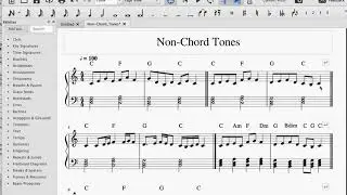 Non-chord tones