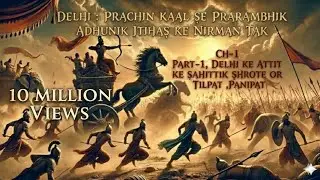 Delhi Through The Ages UNIT 1- Delhi early history Indraprastha literature Tilpat and Panipat Part-1