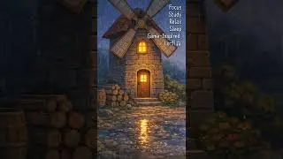 🌧️ Rainy Paths & Slow Steps 🌧️ | Relaxing Lo-fi Game Music