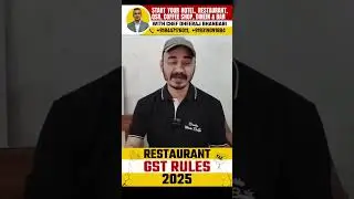 New GST Rules Explained: What Hotel & Restaurant Owners Must Know! #GSTUpdate #BusinessTips
