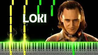 Natalie Holt - Loki Green Theme - Piano Tutorial -