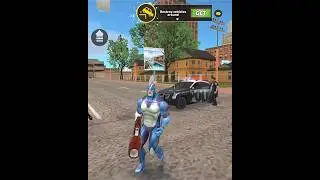 Rope Hero Vice Town (Transformer Robot Ball Emerging From The Swimming Pool) private pool #shorts