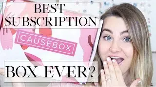 Causebox Unboxing and Review Spring 2018 + A BIG ANNOUNCEMENT!